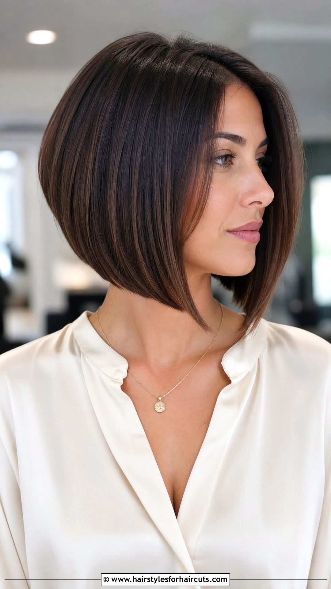 A Line Bob Haircut - 25 haircuts course - 25 haircuts course