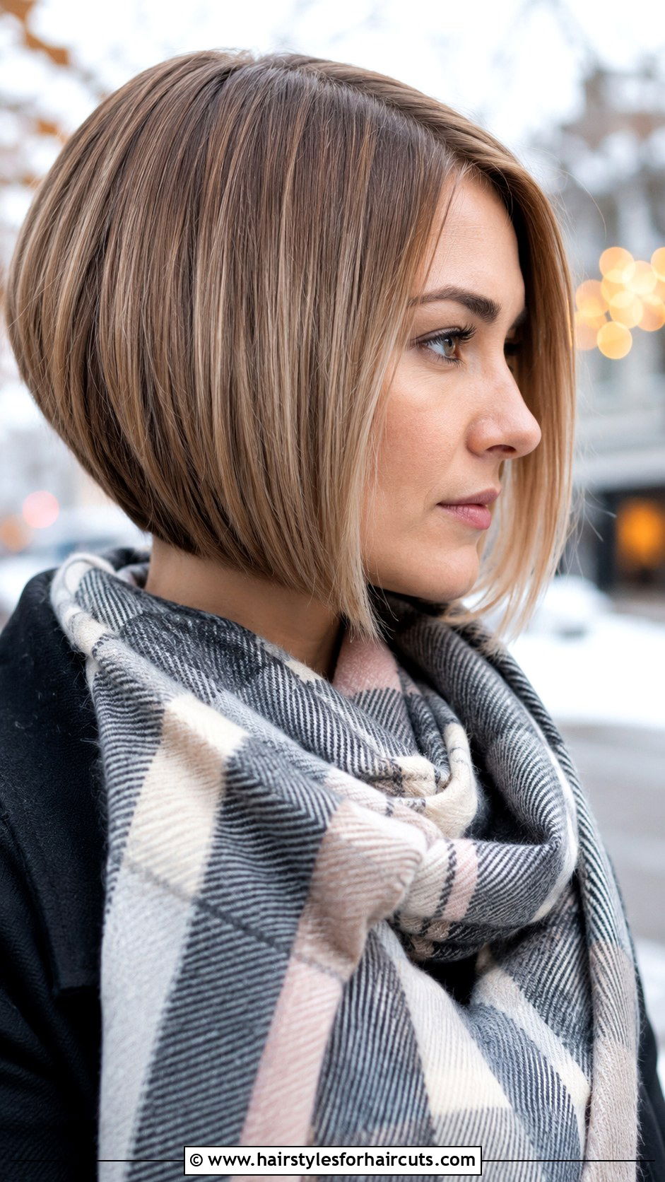 A Line Bob Haircut - 25 haircuts for winter - 25 haircuts for winter