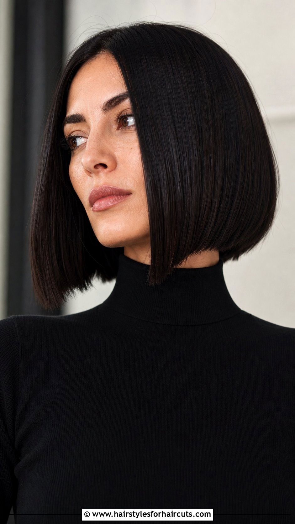 A Line Bob Haircut - 25 best haircuts for thick hair women - 25 best haircuts for thick hair women