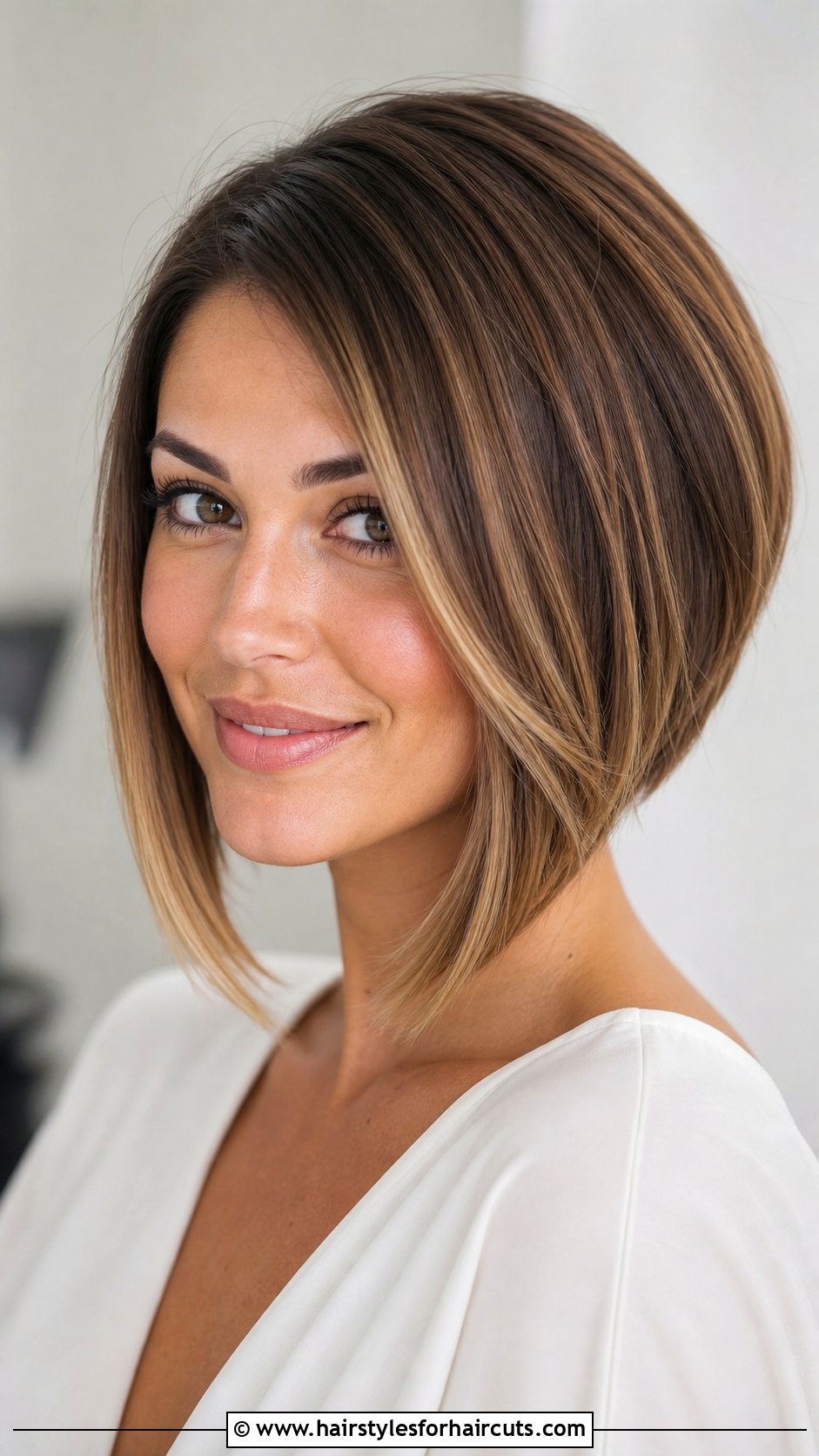 A Line Bob Haircut - 25 round face front haircuts - 25 round face front haircuts