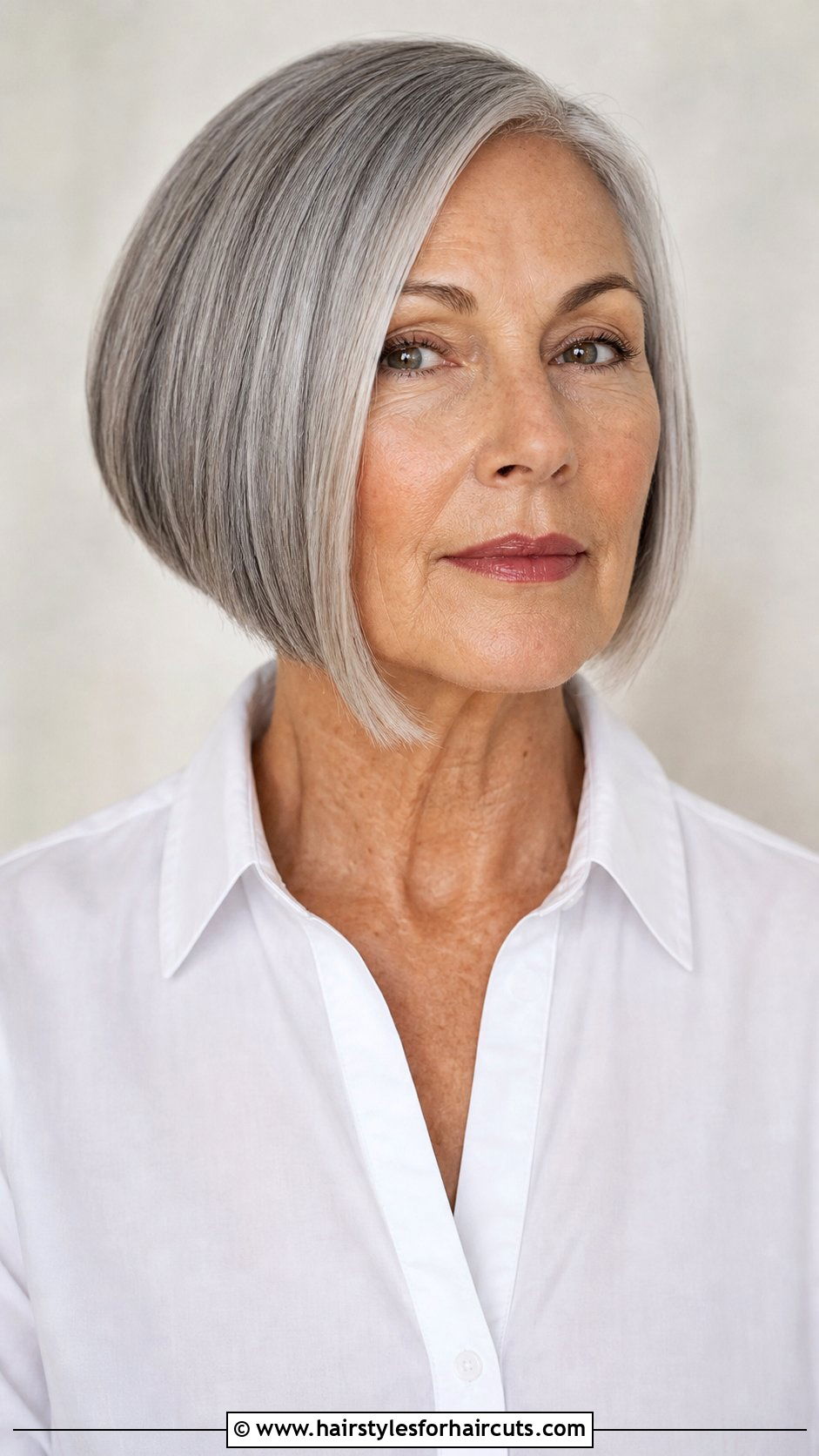 A Line Bob Haircut - 25 shoulder length haircuts for older women - 25 shoulder length haircuts for older women