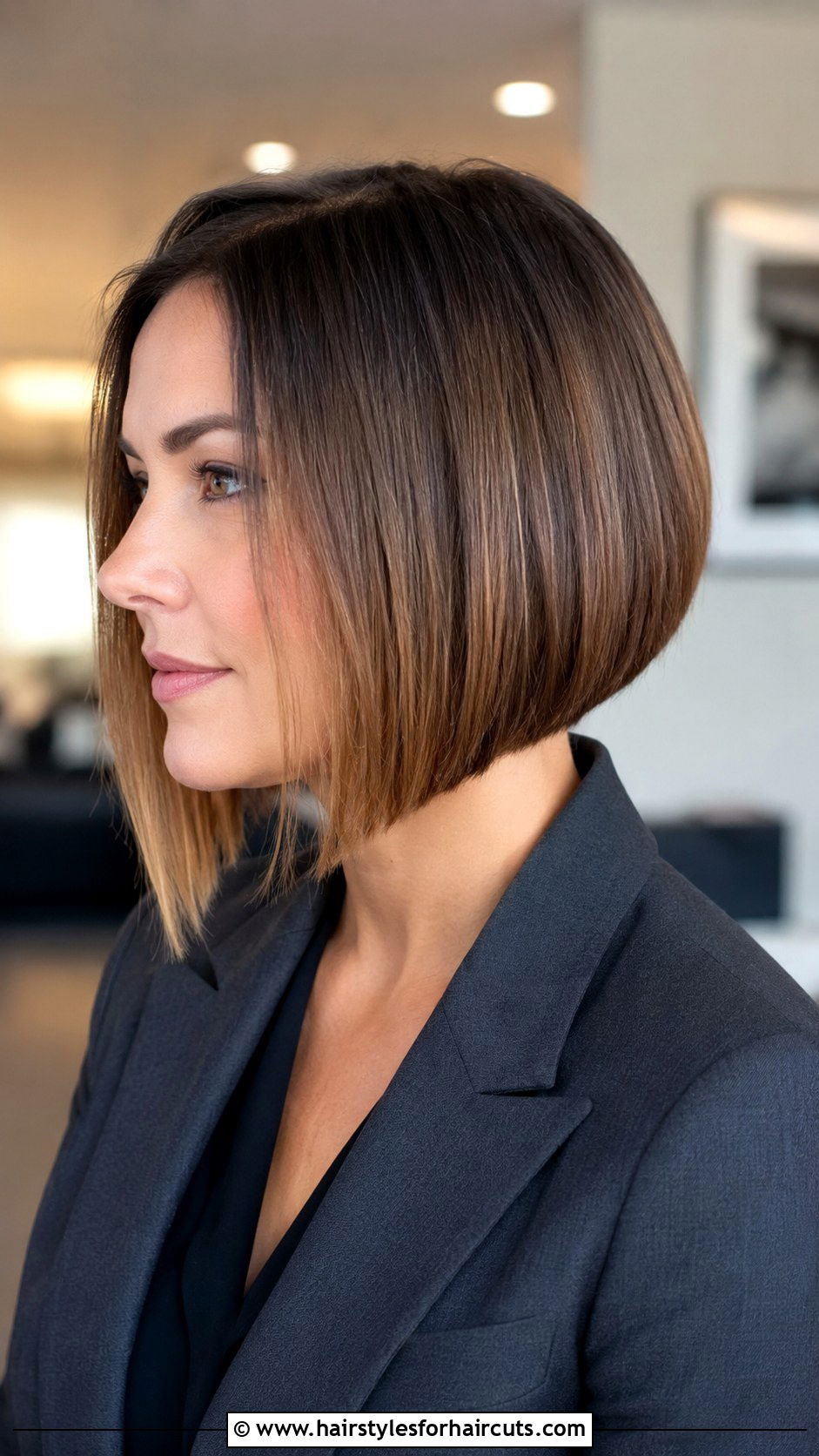 A Line Bob Haircut - 25 hairstyles photo - 25 hairstyles photo