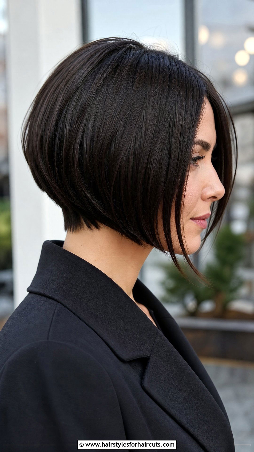 A Line Bob Haircut For Dark Hair - 25 haircuts for dark hair - 25 haircuts for dark hair