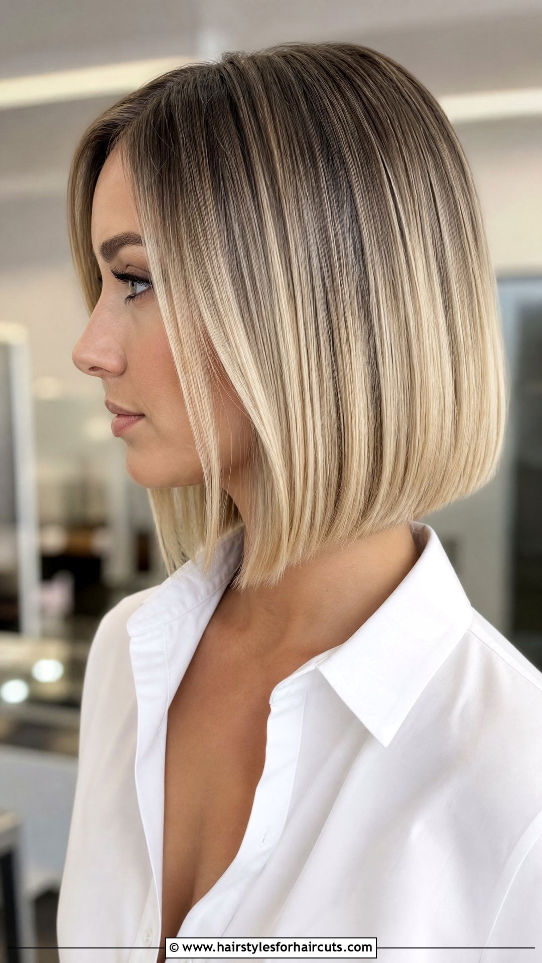 A Line Bob Tape In Extensions - 25 haircuts tape - 25 haircuts tape