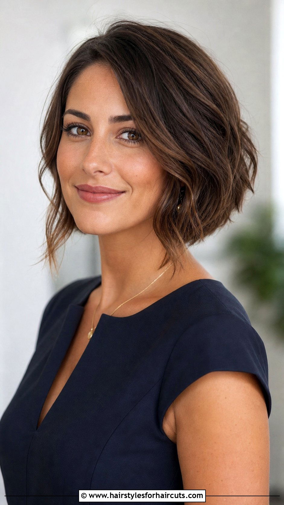 A Line Bob Wavy Hair - 25 medium length haircuts for wavy hair - 25 medium length haircuts for wavy hair