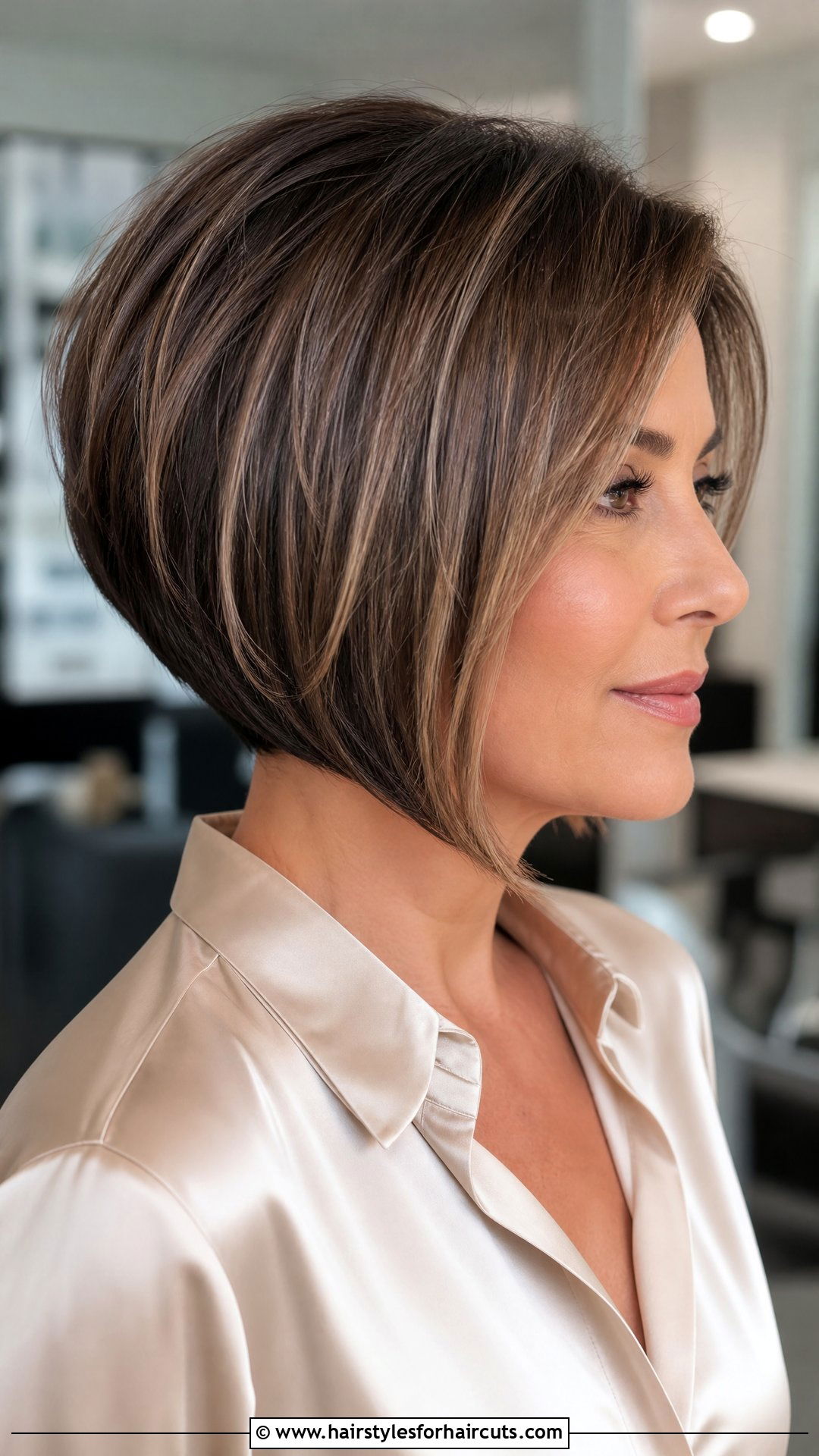 A Line Bob Winter Haircut - 25 winter haircuts - 25 winter haircuts