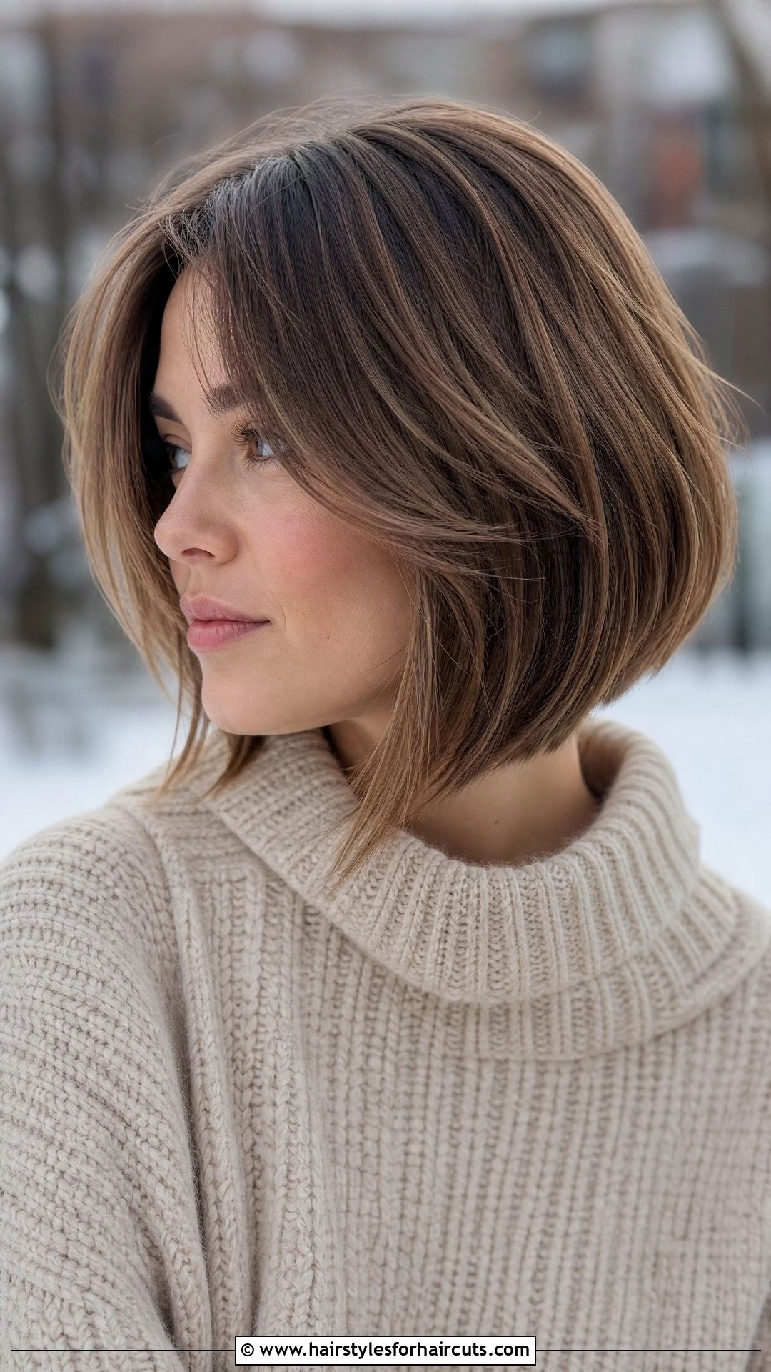 A Line Bob With Curtain Bangs - 25 short hairstyles with curtain bangs - 25 short hairstyles with curtain bangs