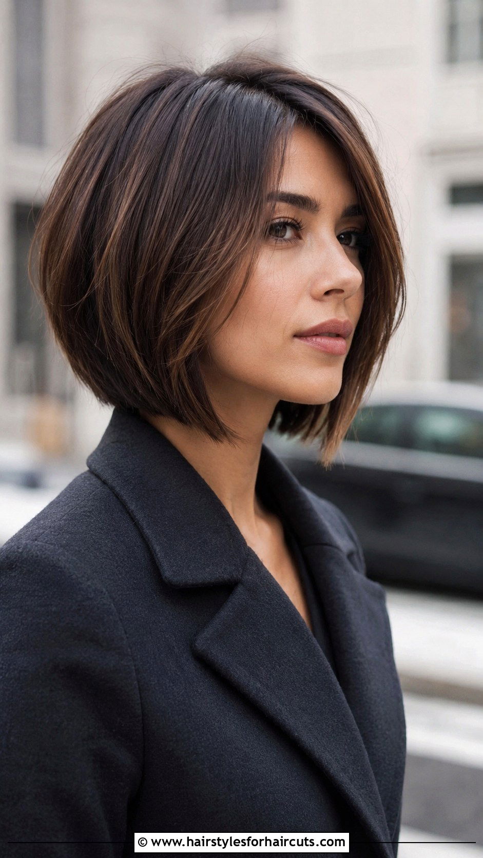 A Line Bob With Front Layers - 25 front layers haircuts for medium hair - 25 front layers haircuts for medium hair