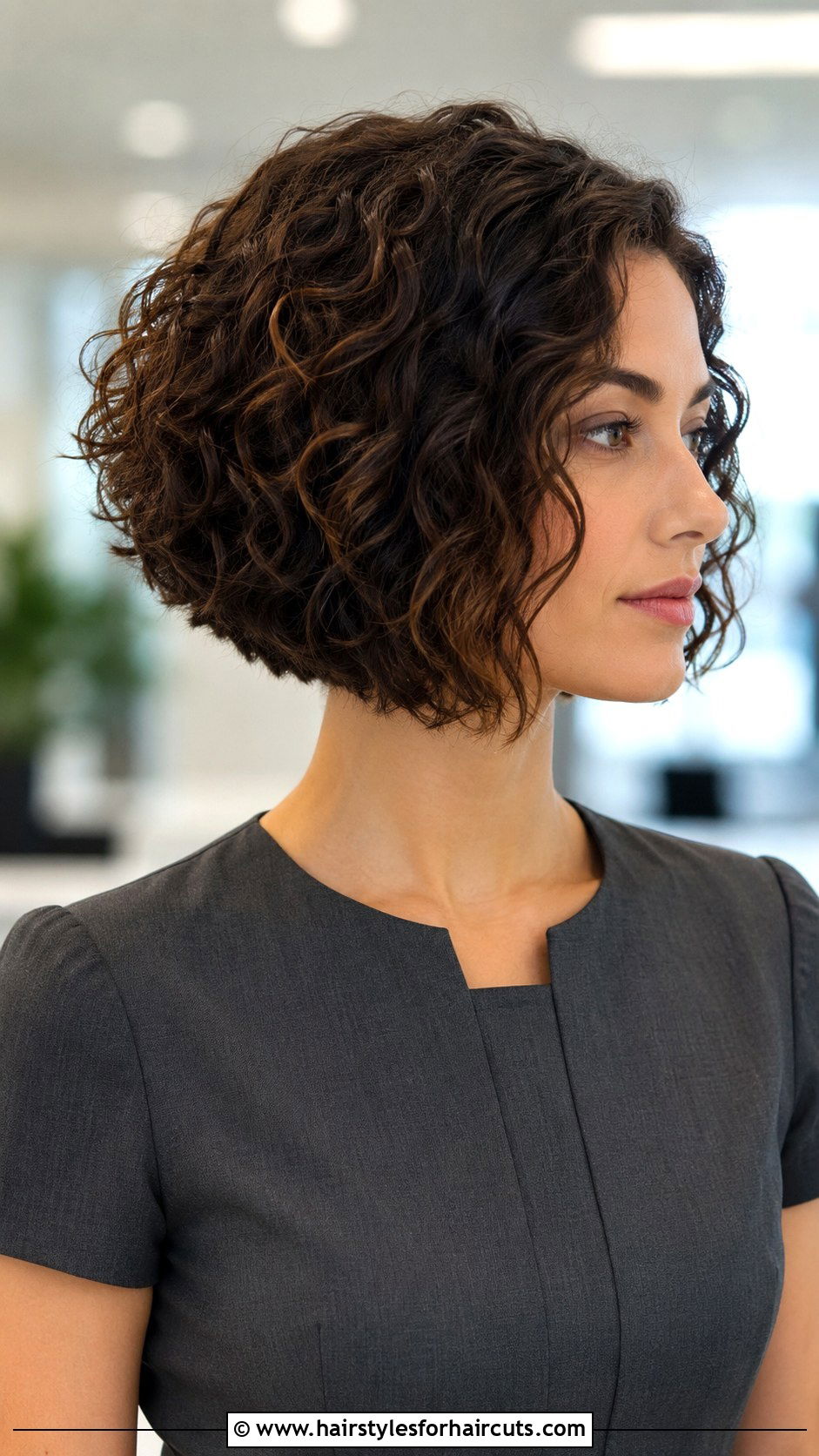 A Line Curly Bob Haircut - 25 bob hairstyles curly hair - 25 bob hairstyles curly hair