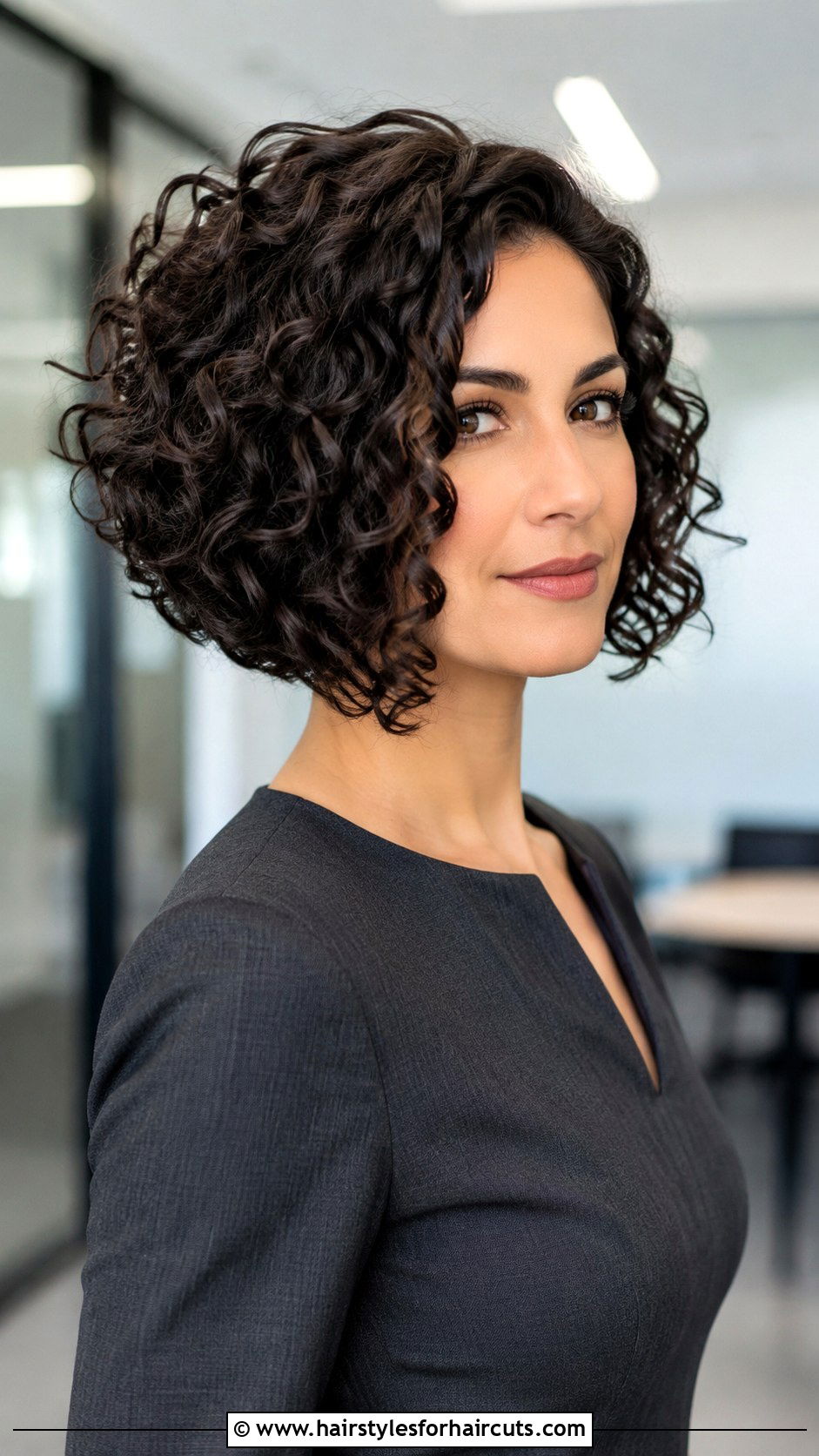 A Line Curly Bob Haircut - 25 bob haircuts curly - 25 bob haircuts curly