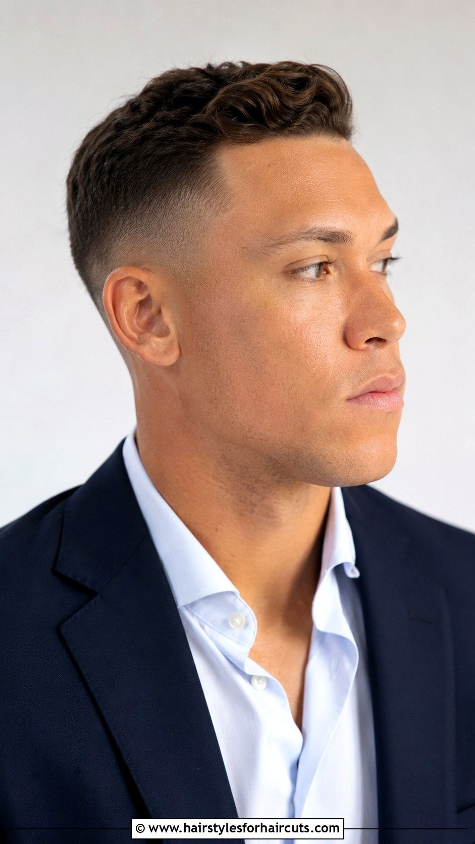 Aaron Judge Ivy League Fade - 25 aaron judge haircuts - 25 aaron judge haircuts