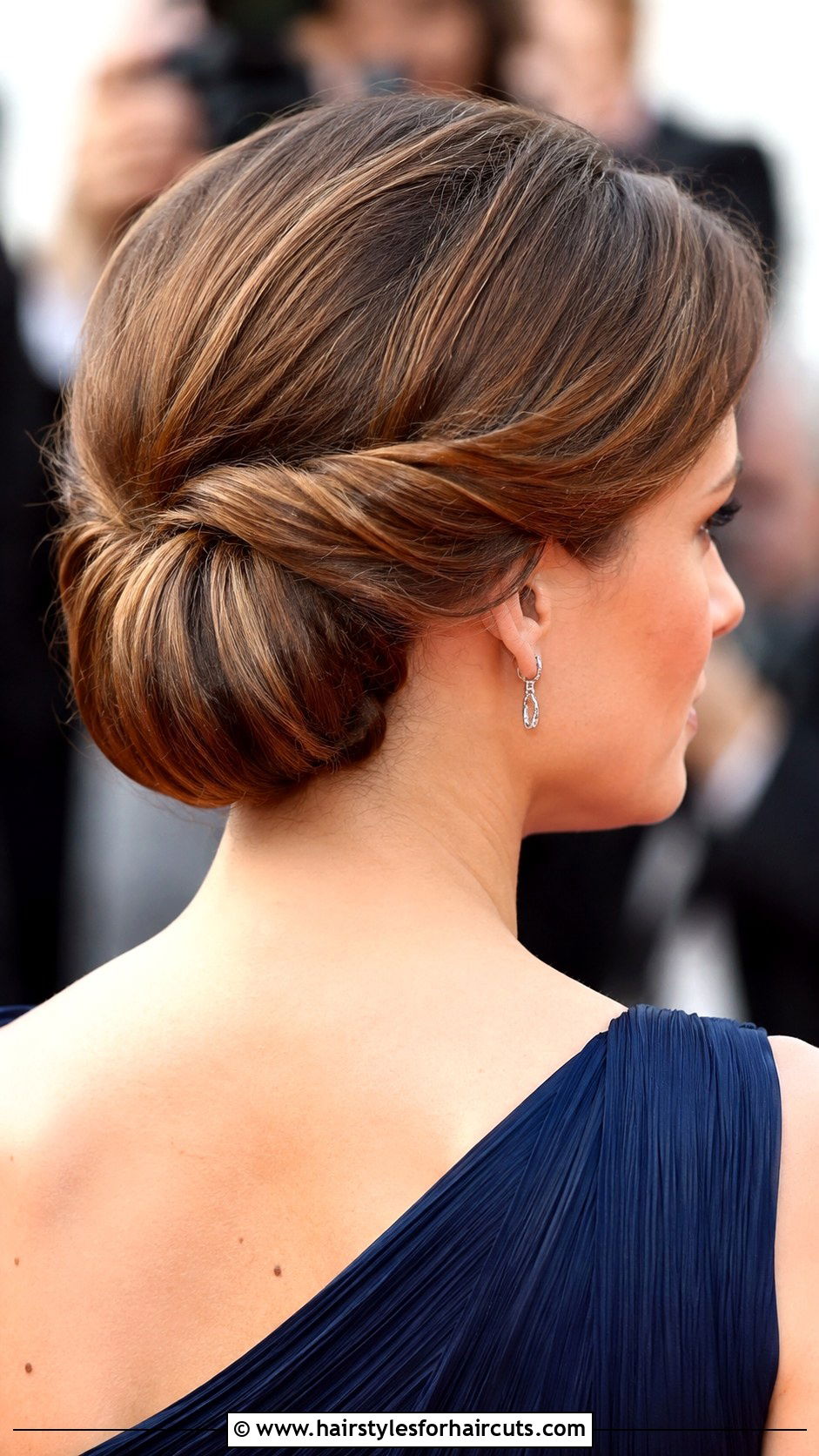 Accessorized Braided Updo - 25 hairstyles for formal events - 25 hairstyles for formal events