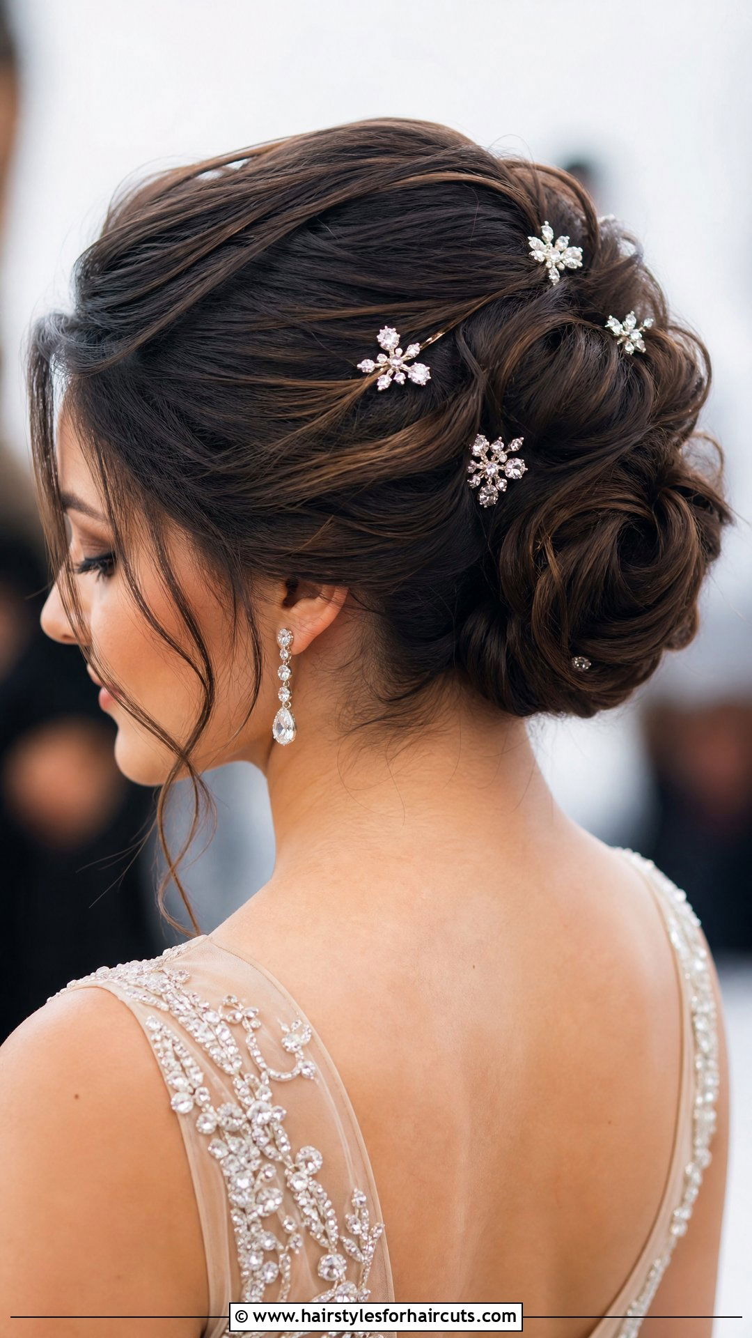 Accessorized Updo Wedding Hairstyle - 25 wedding hairstyles - 25 wedding hairstyles