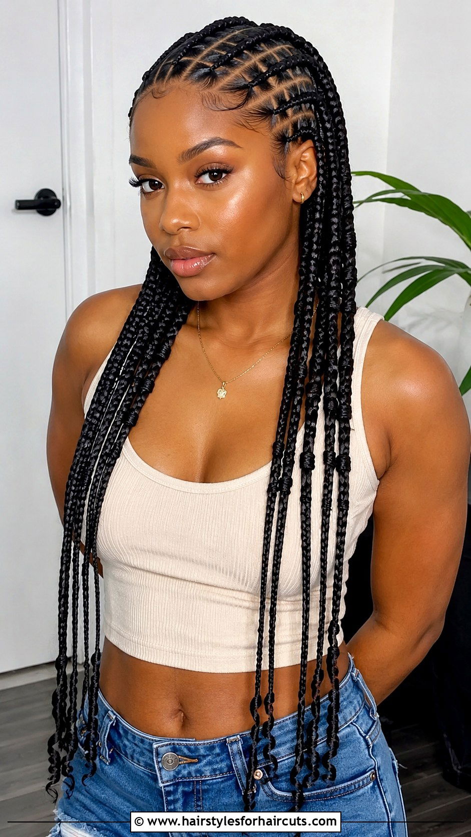 African Ladder Braids - 25 african braided hairstyles - 25 african braided hairstyles