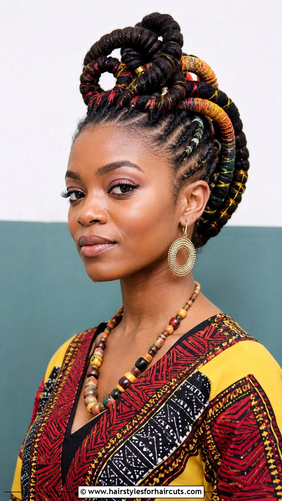 African Threaded Hair - 25 african hairstyles - 25 african hairstyles