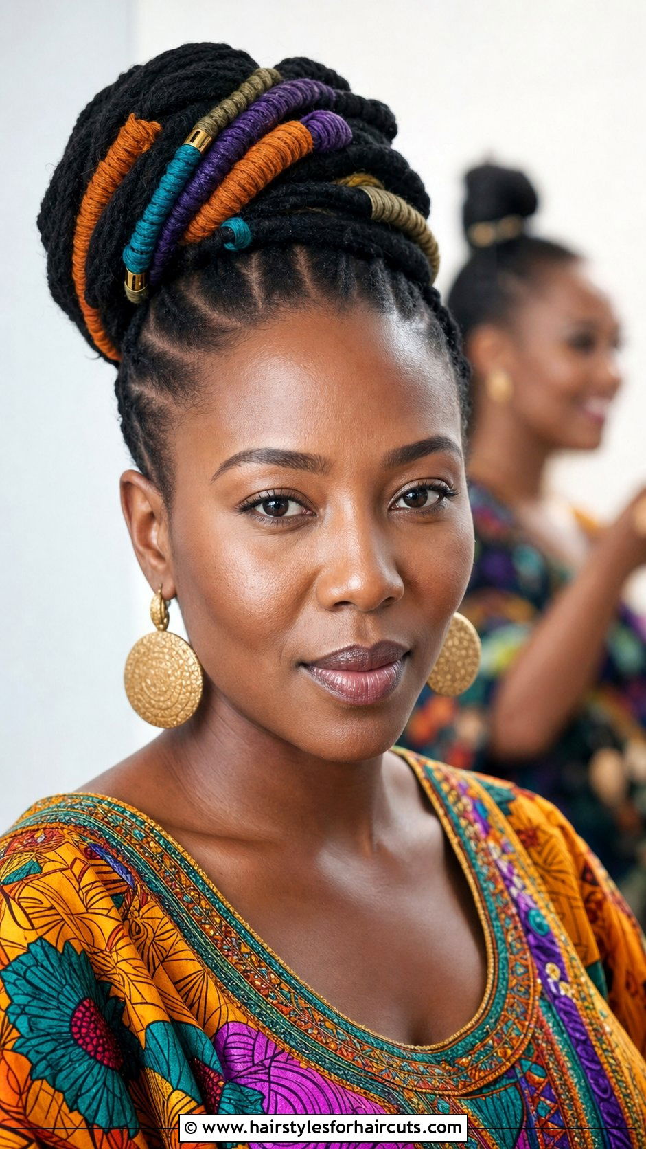 African Threading On Stretched Hair - 25 stretched natural hairstyles - 25 stretched natural hairstyles