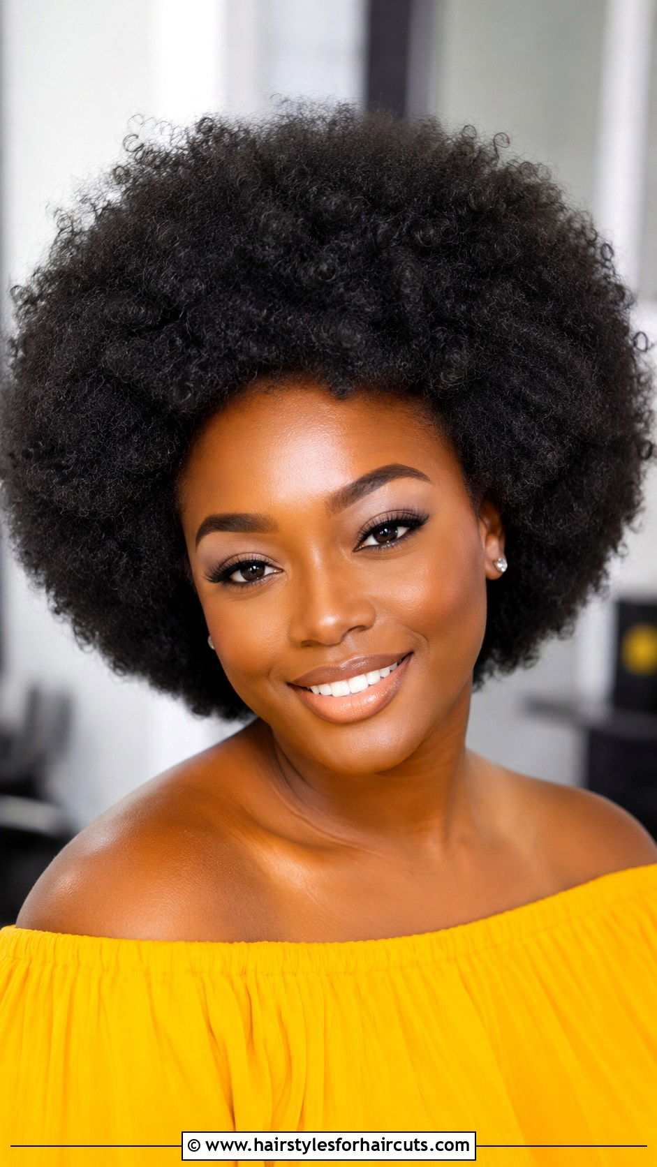 Afro Kinky Sew In Look - 25 bundle hairstyles - 25 bundle hairstyles