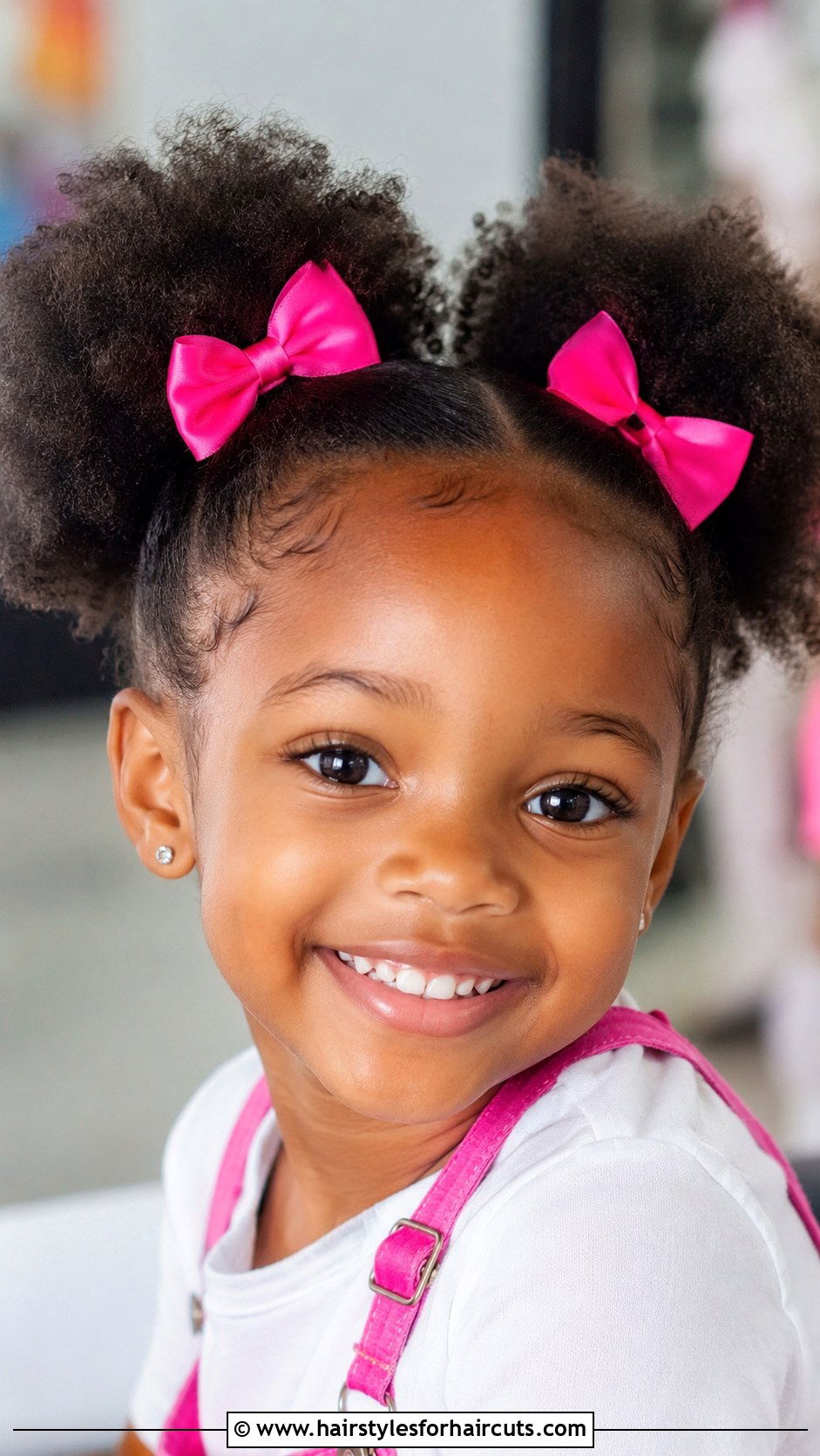 Afro Pigtails - 25 cute hairstyles for black girls natural hair - 25 cute hairstyles for black girls natural hair