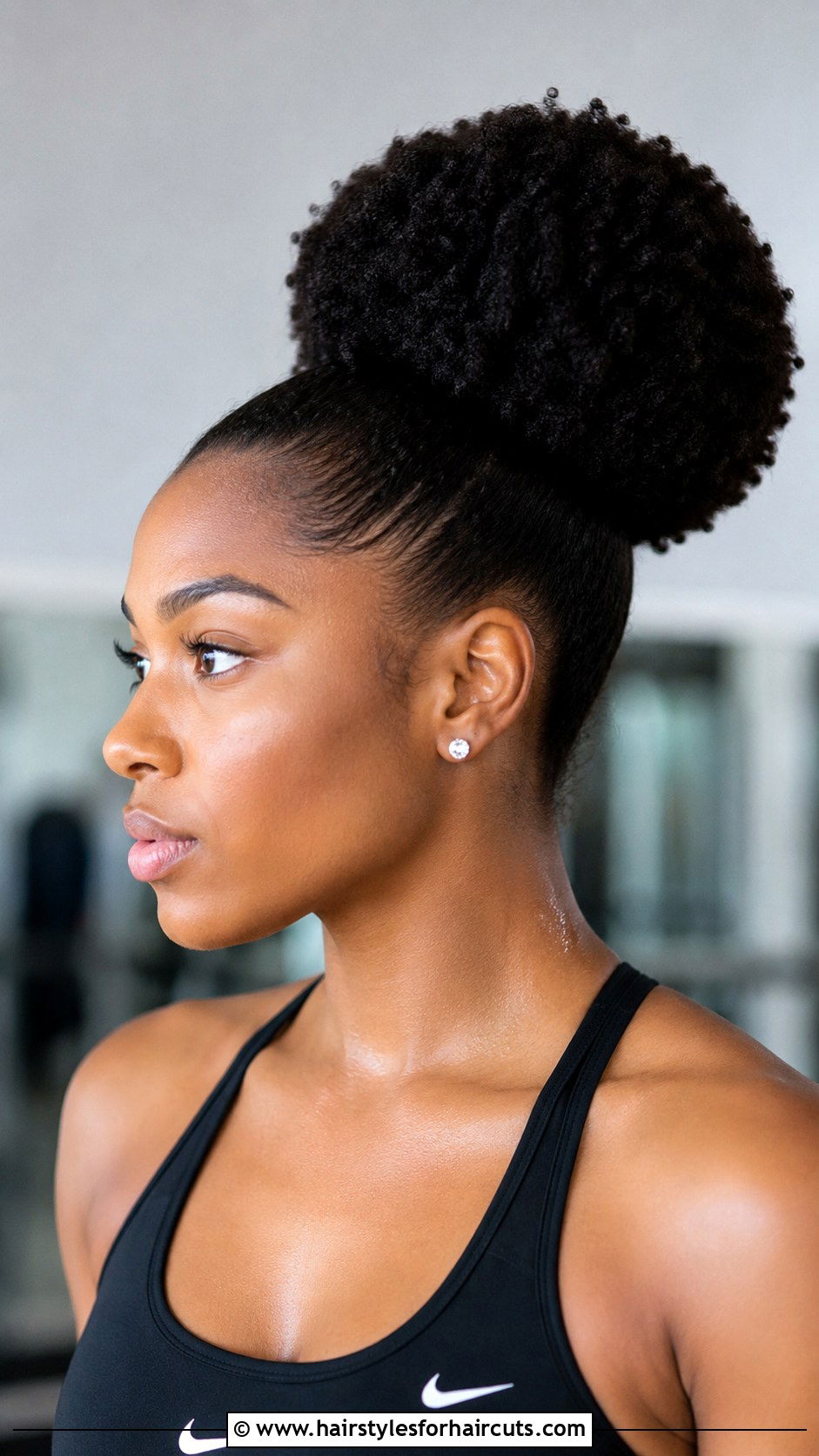 Afro Puff Curly Ponytail - 25 curly ponytail hairstyles for black hair - 25 curly ponytail hairstyles for black hair