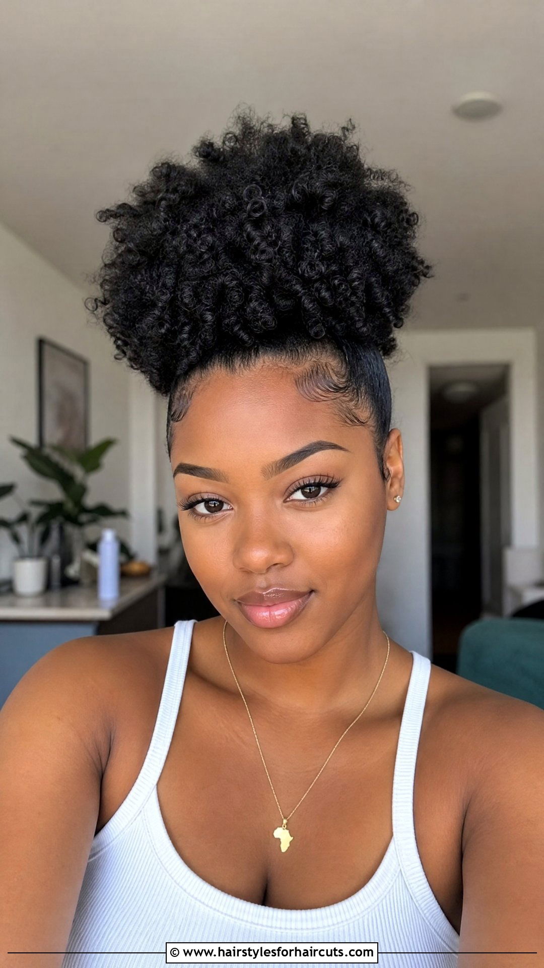 Afro Puff Hairstyle - 25 last minute hairstyles for black hair - 25 last minute hairstyles for black hair