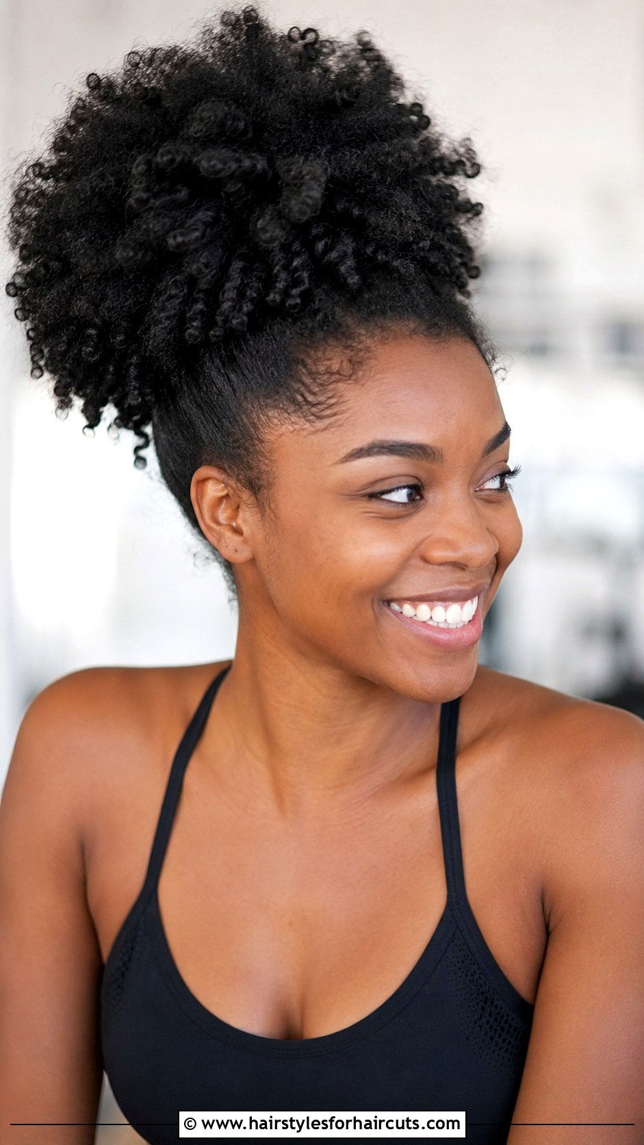 Afro Puff Natural Hair - 25 good natural hairstyles - 25 good natural hairstyles