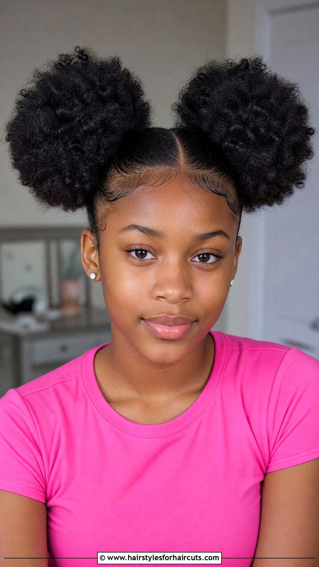 Afro Puffs - 25 hairstyles for black teens - 25 hairstyles for black teens