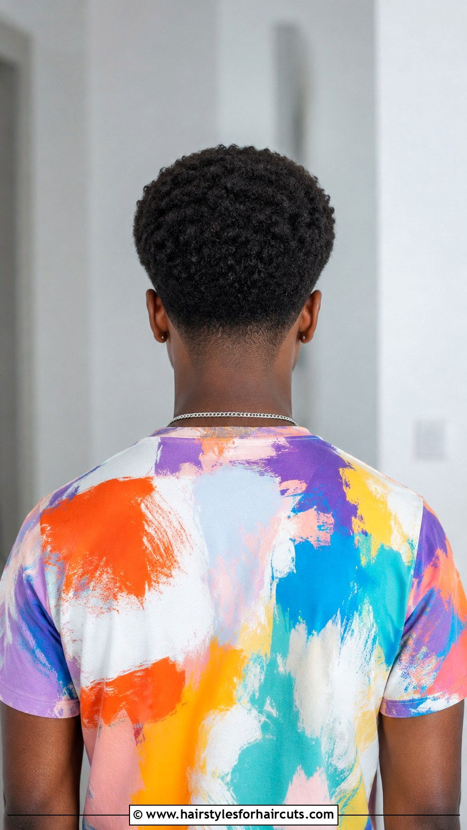 Afro Taper Back View - 25 back side hairstyles for man - 25 back side hairstyles for man