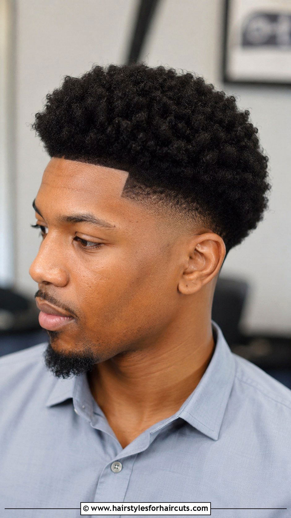 Afro Temp Fade - 25 pomade haircuts - 25 pomade haircuts
