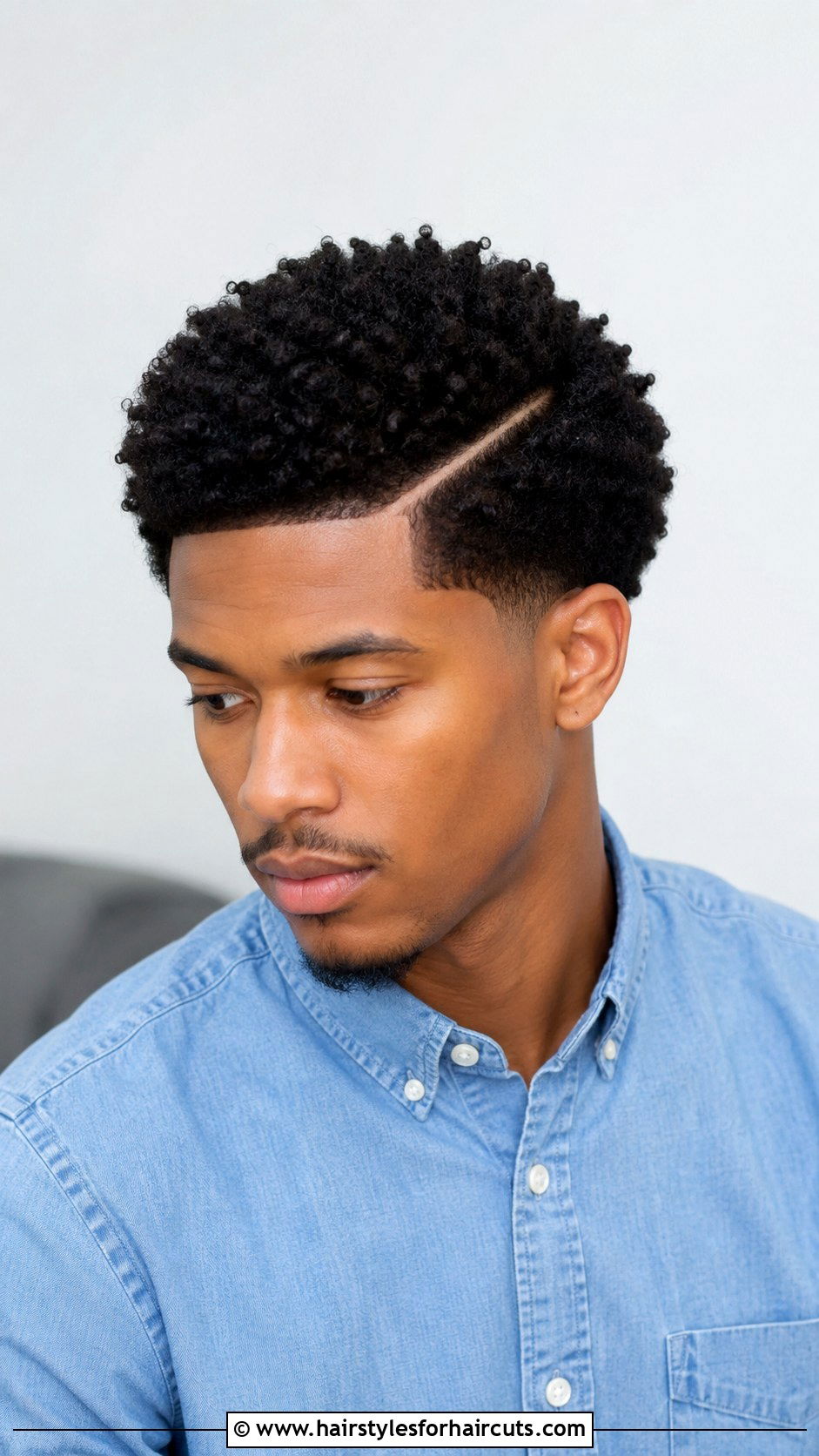 Afro Wedge Haircut - 25 afro haircuts - 25 afro haircuts
