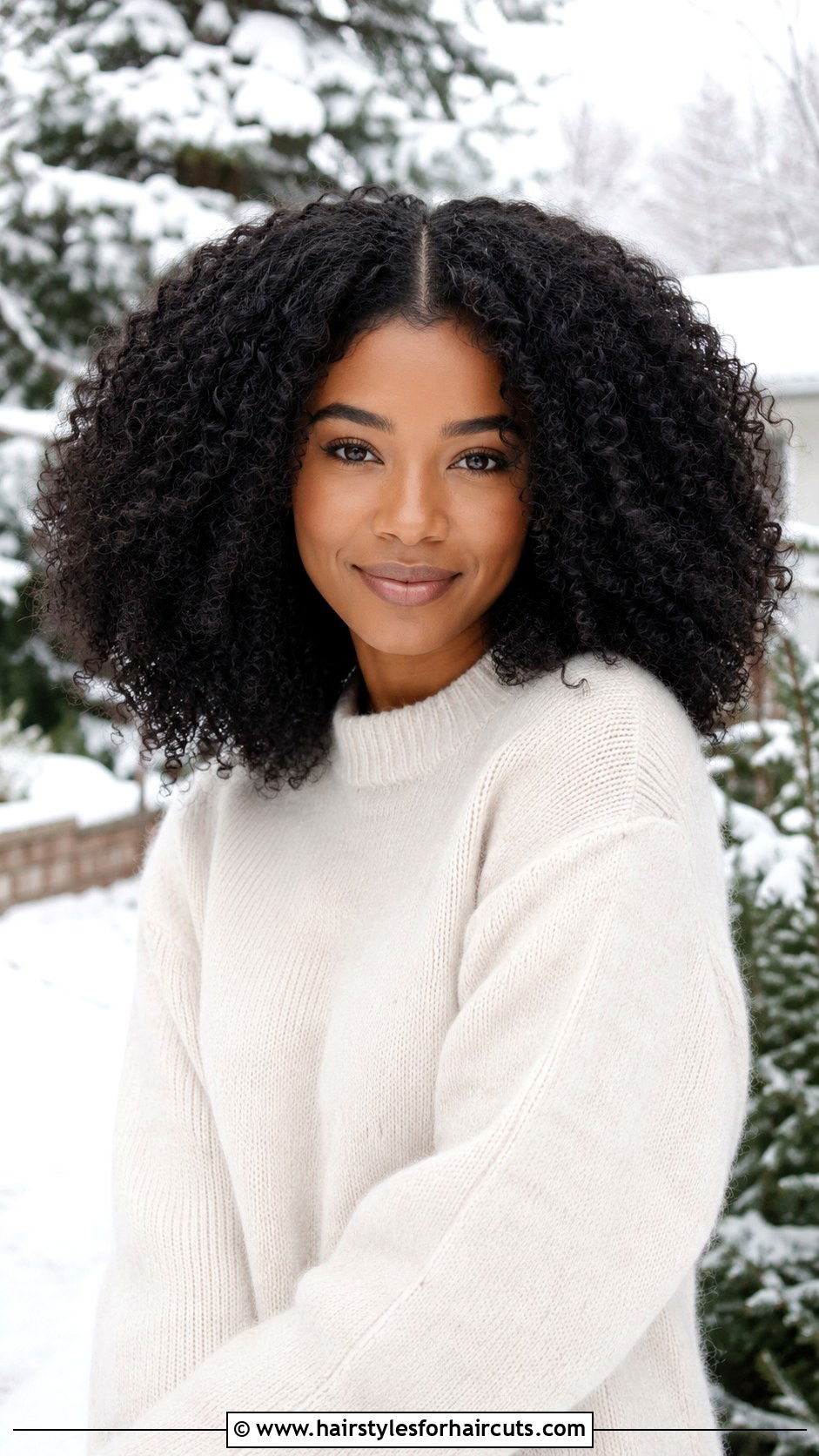 Afro With Middle Part - 25 afro hair hairstyles - 25 afro hair hairstyles