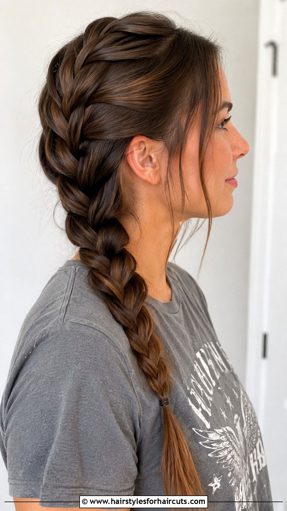 Air Dry French Braid - 25 air dry hairstyles - 25 air dry hairstyles