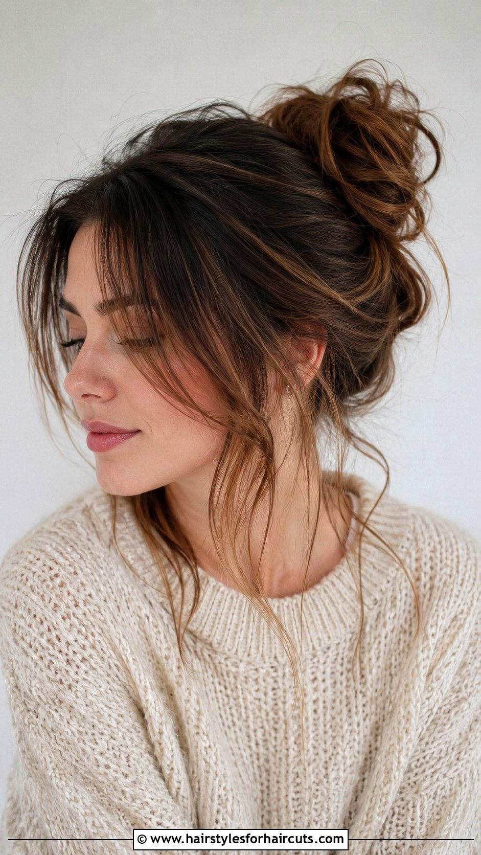 Amal Clooney Messy Bun Haircut - 25 amal clooney haircuts - 25 amal clooney haircuts