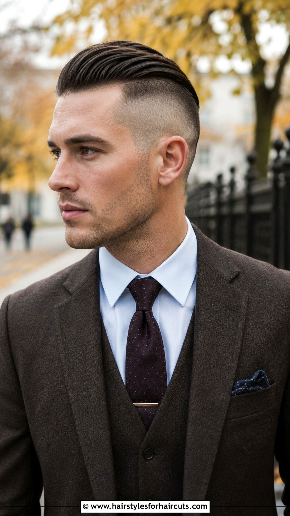 American Slick Back Undercut - 25 american hairstyles - 25 american hairstyles