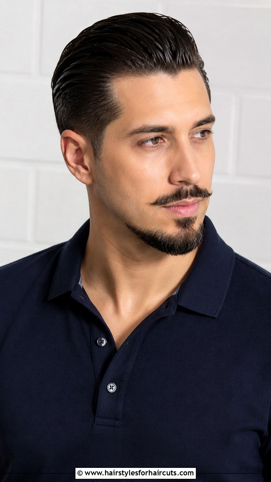 Anchor Beard With Slick Back - 25 80s facial hairstyles - 25 80s facial hairstyles