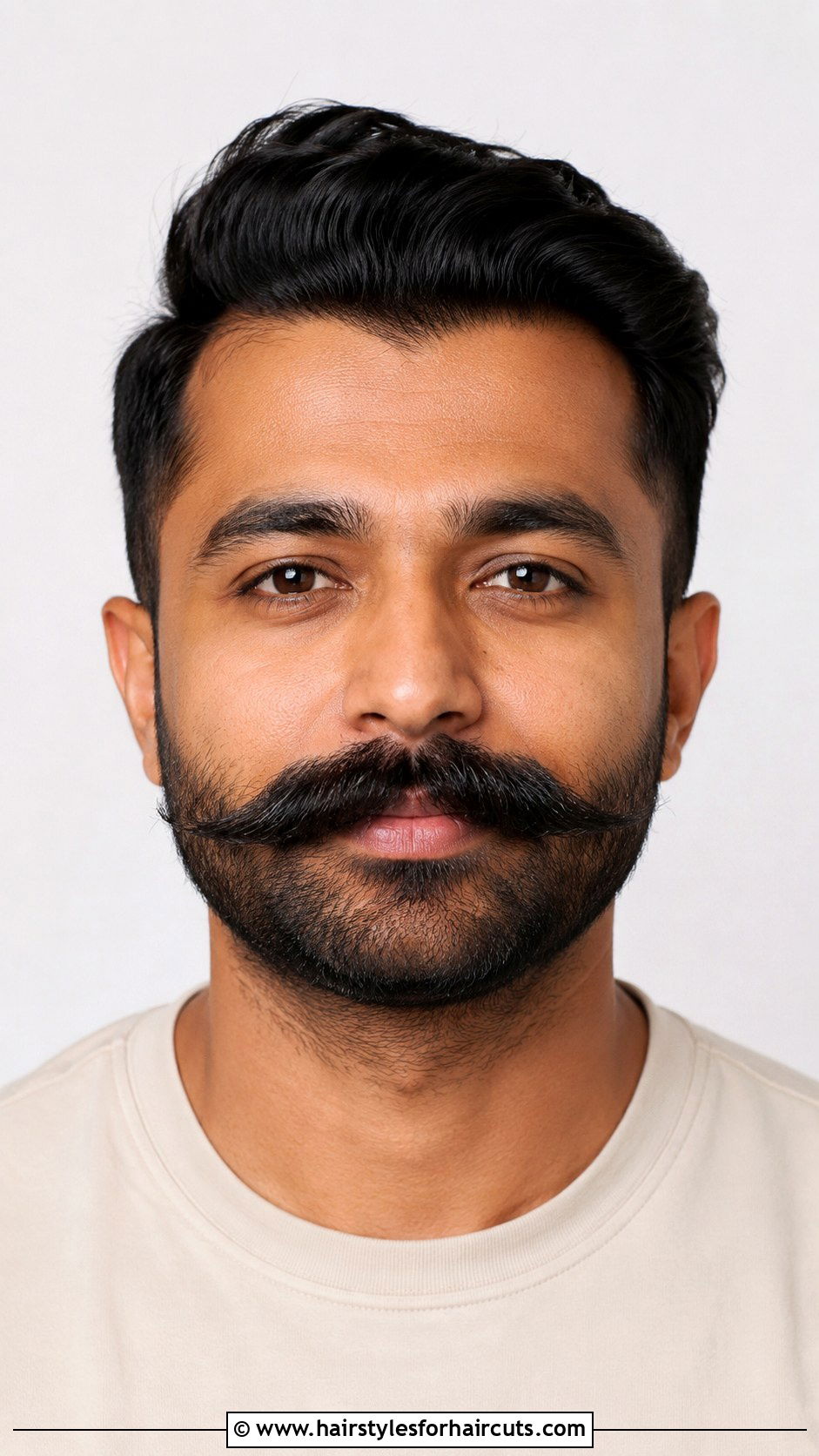 Anchor With Bushy Mustache - 25 anchor facial hairstyles - 25 anchor facial hairstyles