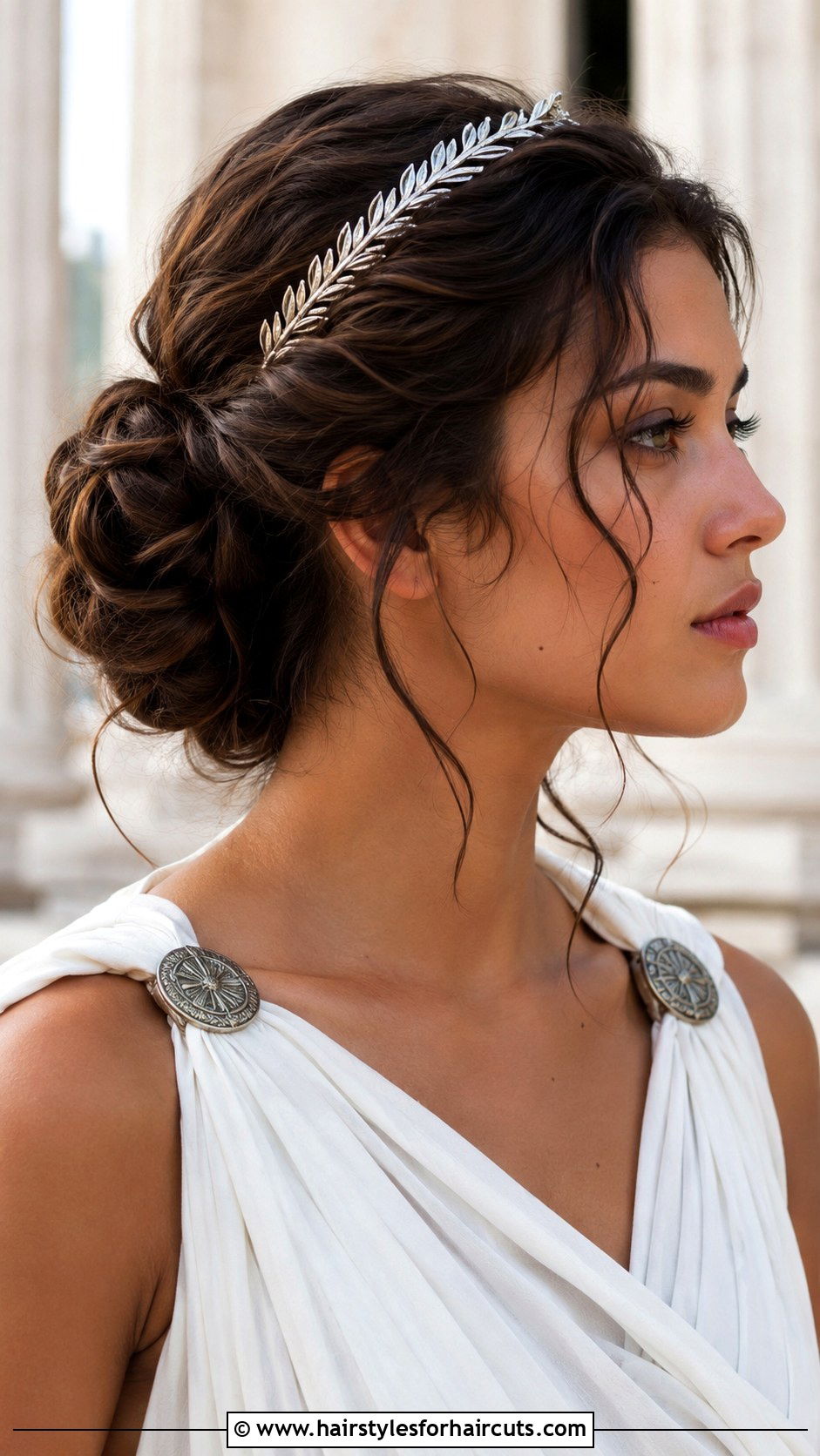 Ancient Greek Chignon - 25 historical hairstyles - 25 historical hairstyles
