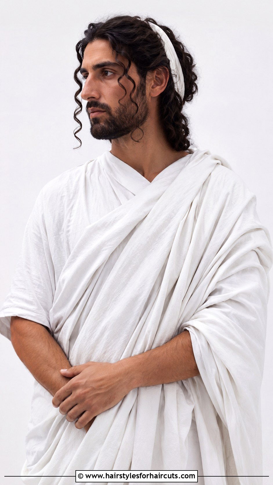 Ancient Greek Himation Wrap - 25 ancient hairstyles - 25 ancient hairstyles
