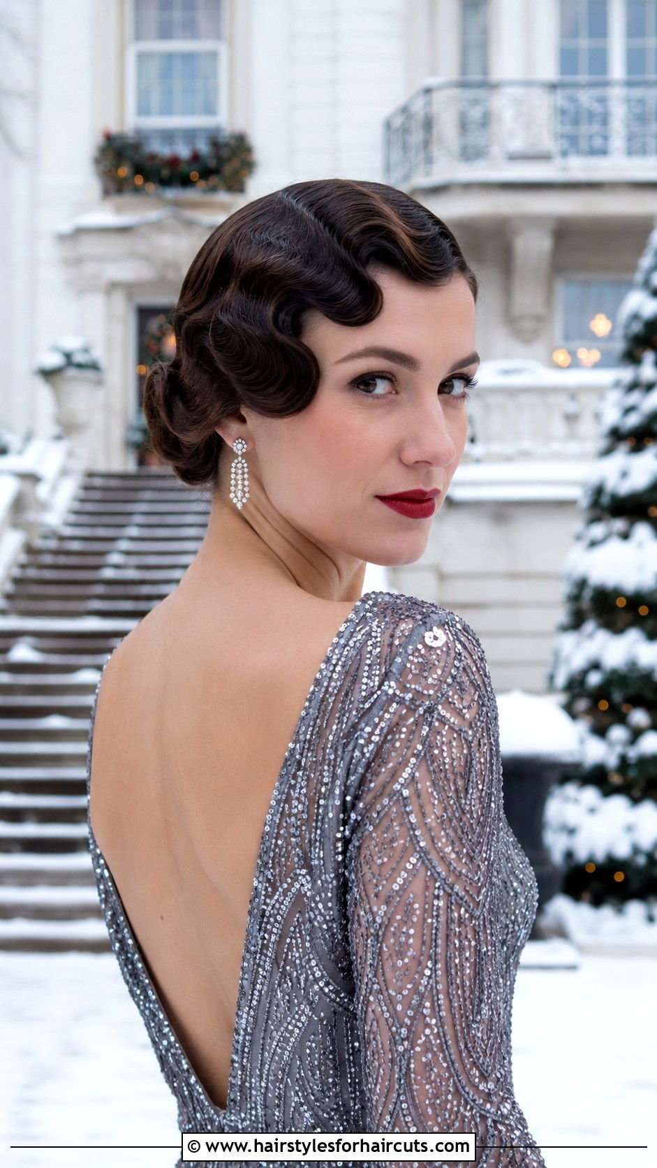 Angelina Jolie Vintage Finger Waves - 25 angelina jolie hairstyles - 25 angelina jolie hairstyles