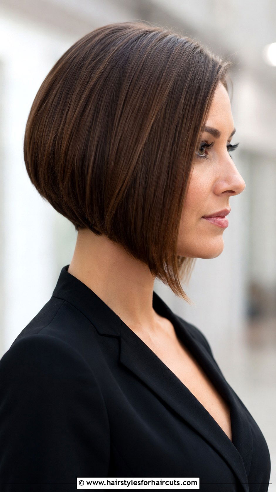 Angled Bob - 25 good haircuts for thinning hair women - 25 good haircuts for thinning hair women