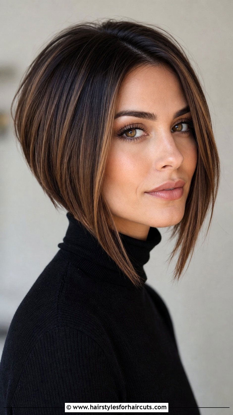 Angled Bob - 25 hairstyles for over 70 - 25 hairstyles for over 70