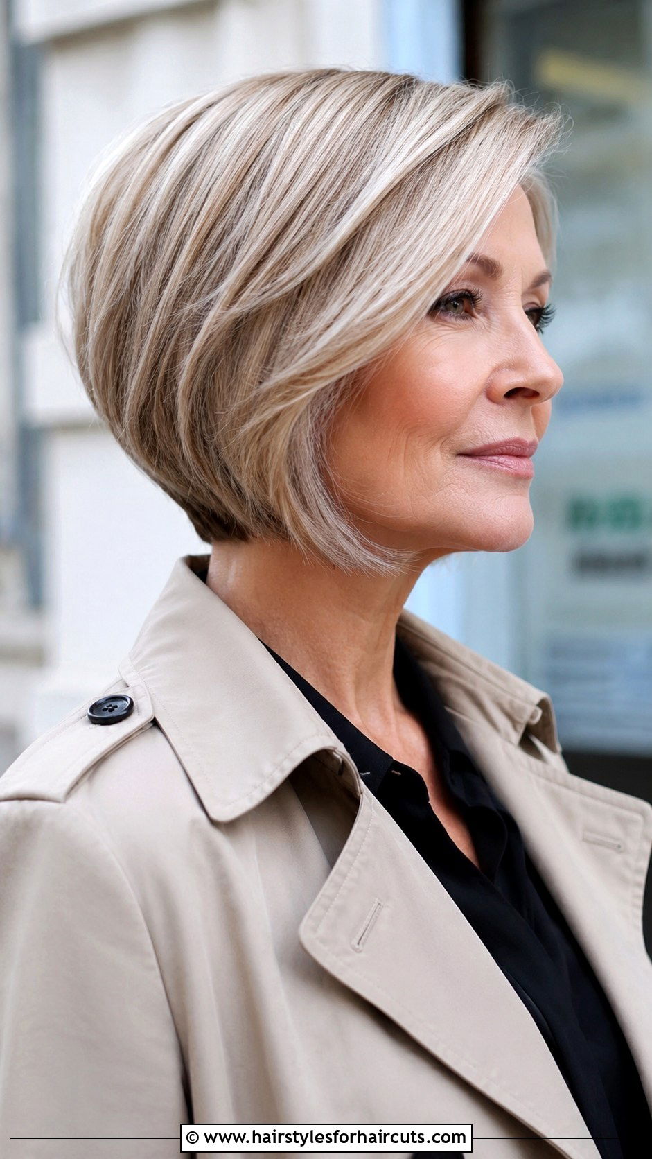 Angled Bob - 25 bob haircuts for over 50 - 25 bob haircuts for over 50