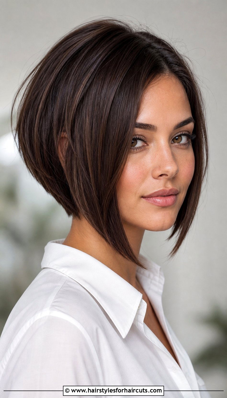 Angled Bob Haircut - 25 haircuts for round faces - 25 haircuts for round faces