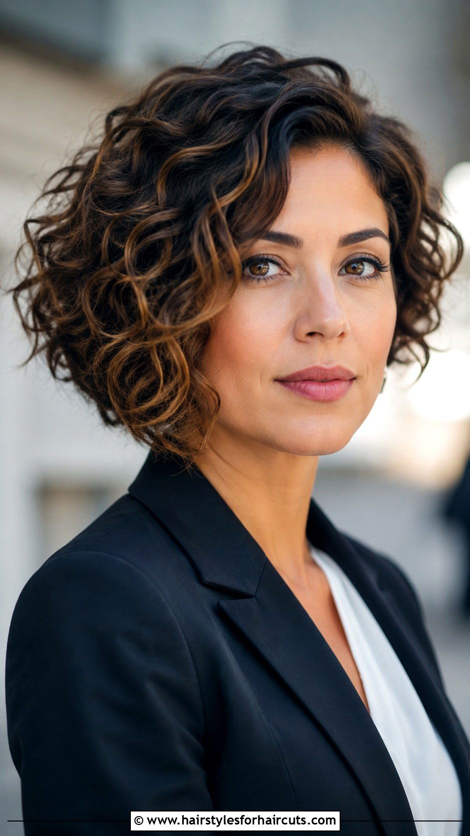 Angled Curly Bob Haircut - 25 bob hairstyles curly hair - 25 bob hairstyles curly hair