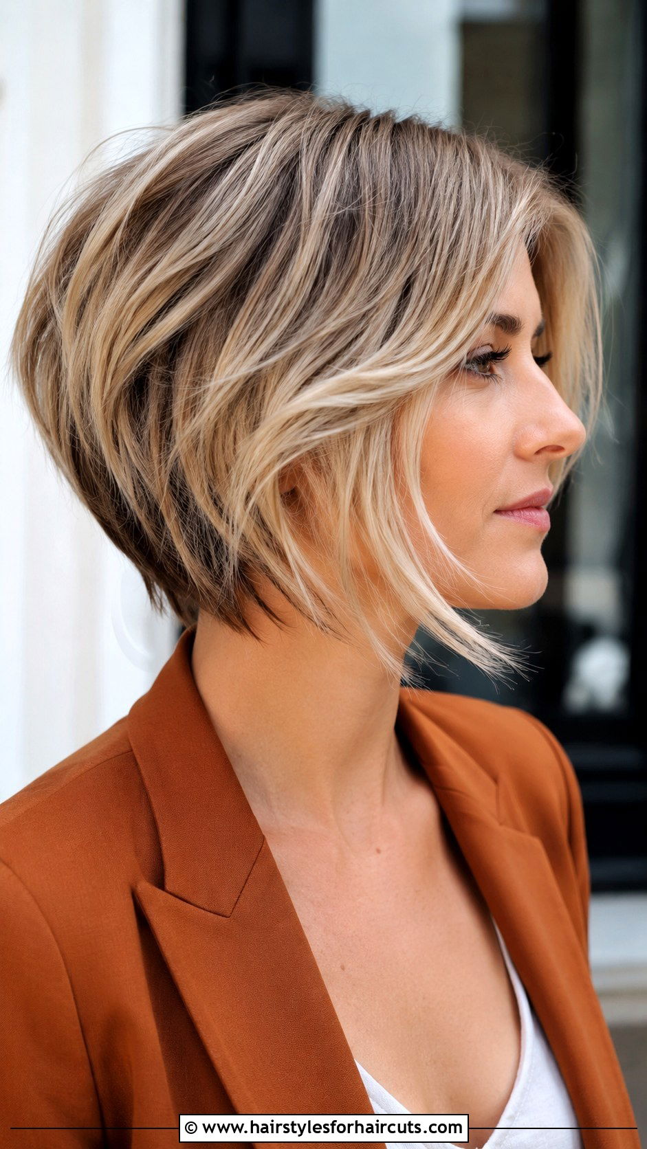 Angled Feathered Bob - 25 feathered bob hairstyles medium length hair - 25 feathered bob hairstyles medium length hair