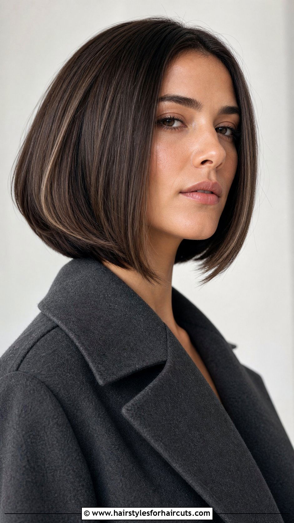 Angled Rounded Bob - 25 rounded bob haircuts for fine hair - 25 rounded bob haircuts for fine hair