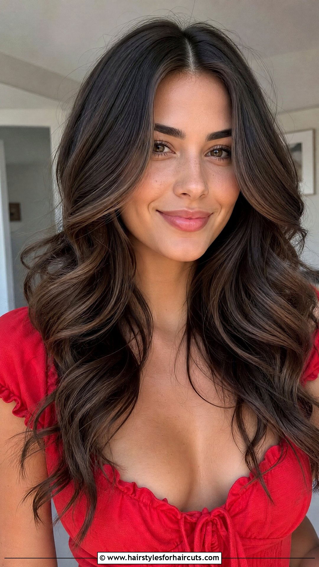 Aphrodite Center Part Waves Long Hair - 25 greek goddess hairstyles for long hair - 25 greek goddess hairstyles for long hair