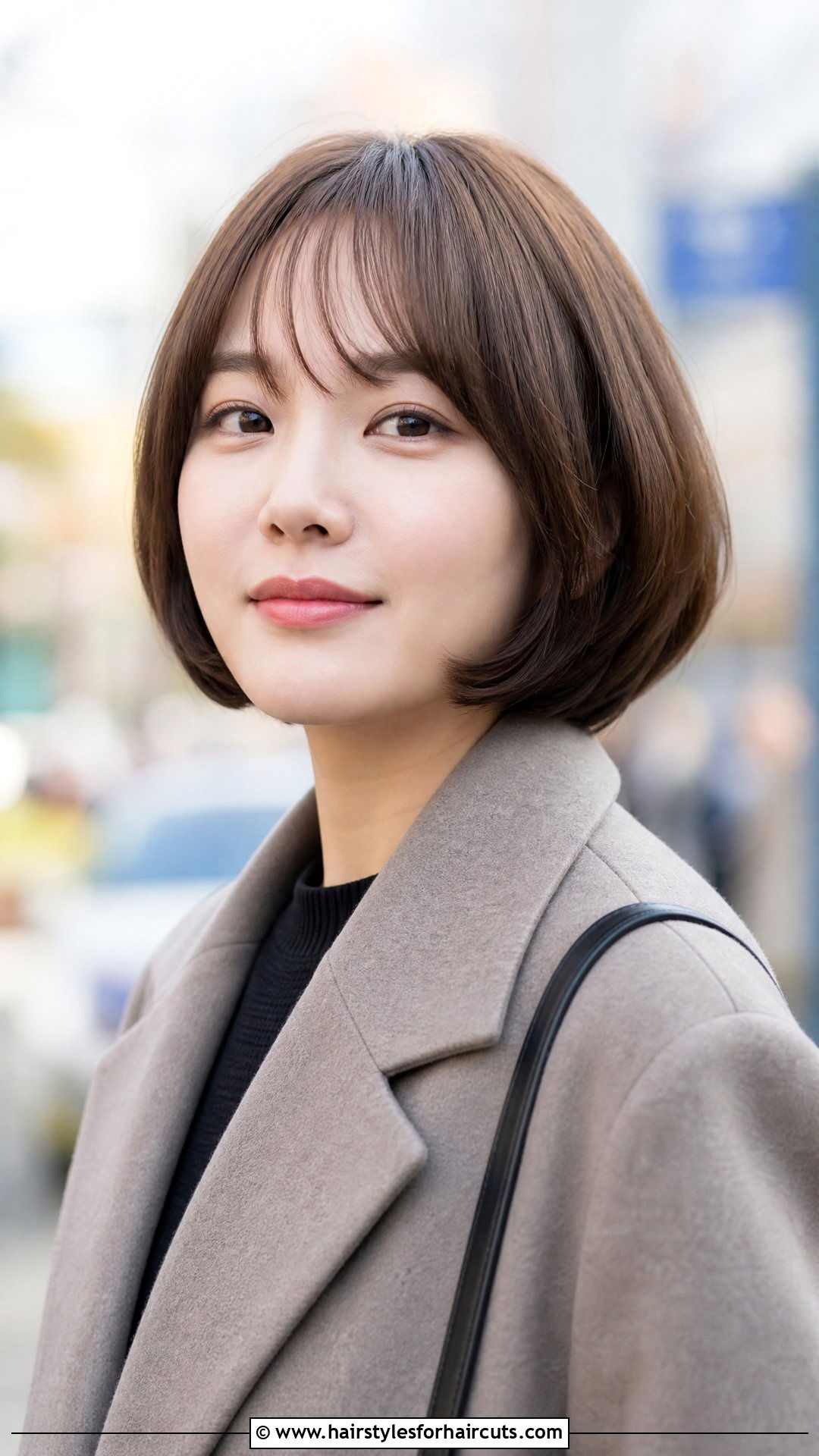 Arched Bangs With Rounded Bob - 25 front haircuts for women - 25 front haircuts for women