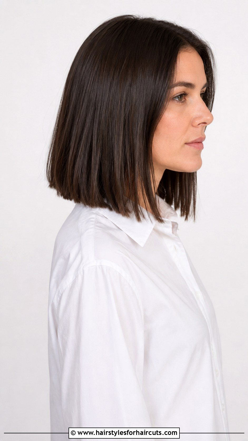 Armpit Length A Line Bob - 25 armpit length hairstyles - 25 armpit length hairstyles