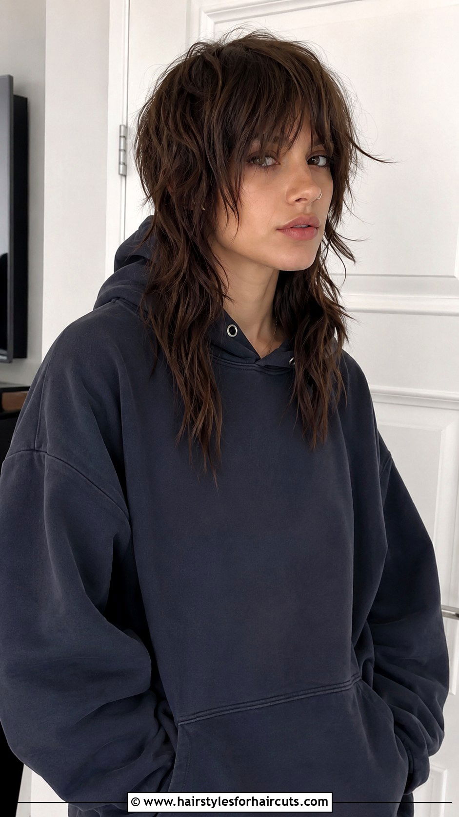 Armpit Length Choppy Layers Haircut - 25 armpit length hairstyles - 25 armpit length hairstyles
