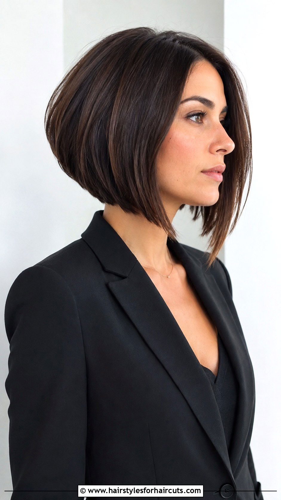 Armpit Length Inverted Bob - 25 armpit length hairstyles - 25 armpit length hairstyles
